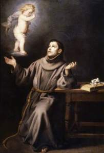 Bartolomé Esteban Murillo, Vision of Saint Anthony of Padua, Birmingham Museums Trust