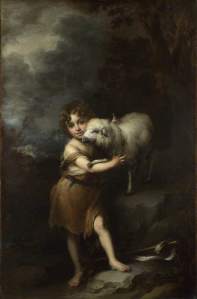 Bartolomé Esteban Murillo, Infant St. John the Baptist, National Gallery, London